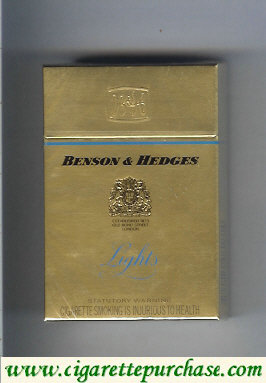 Benson Hedges Lights cigarette gold India